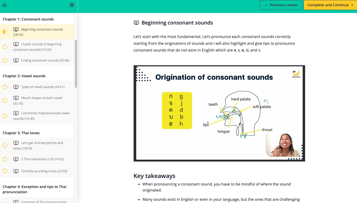 Thai pronunciation