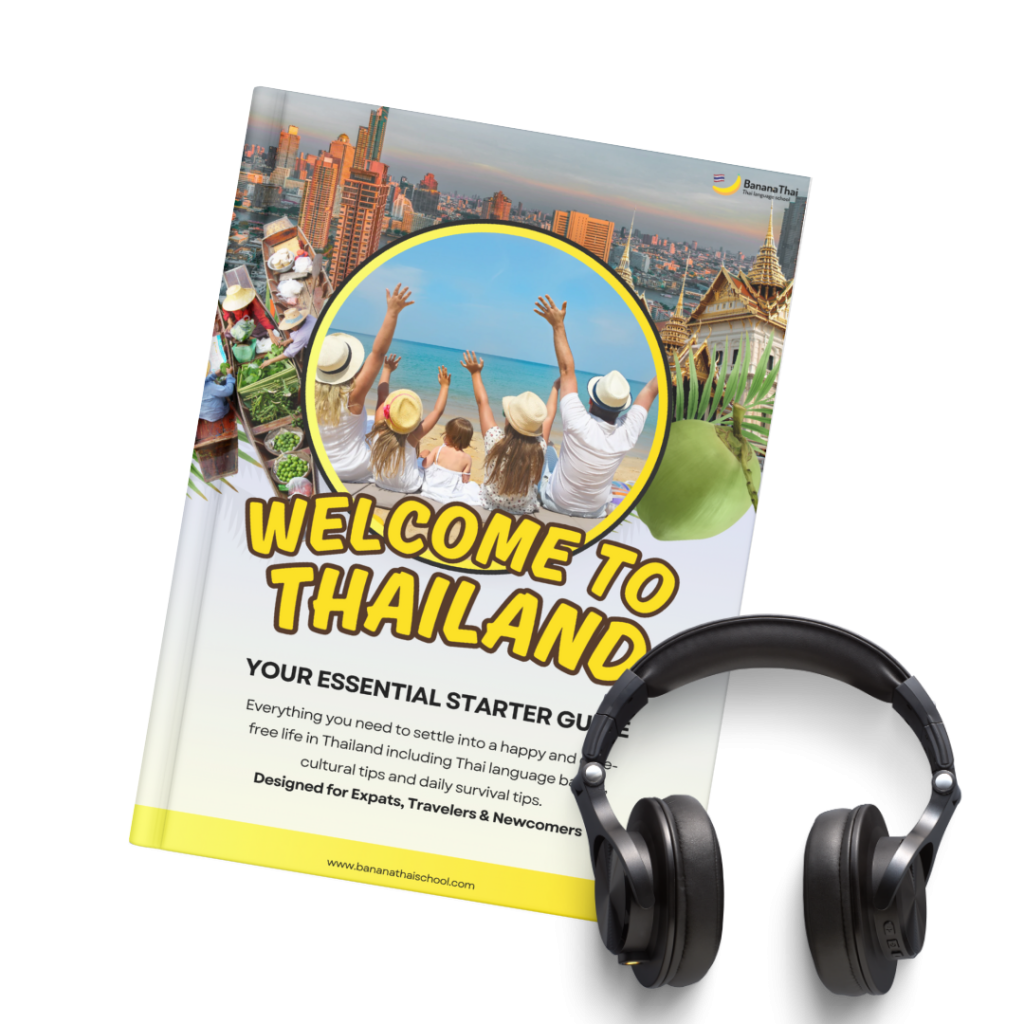 Welcome to Thailand Book and the headphone